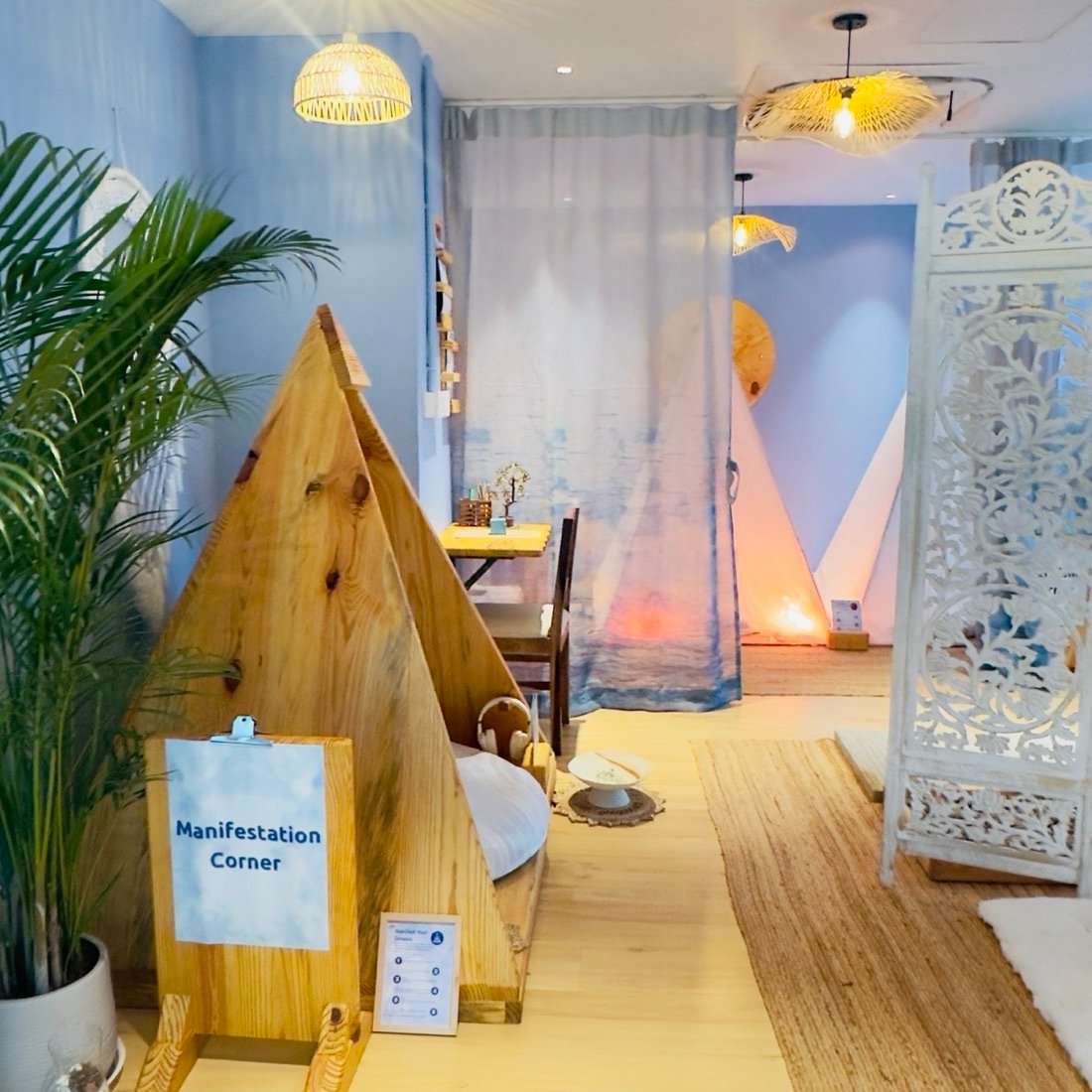 The Bliss area inside Zen Garden
